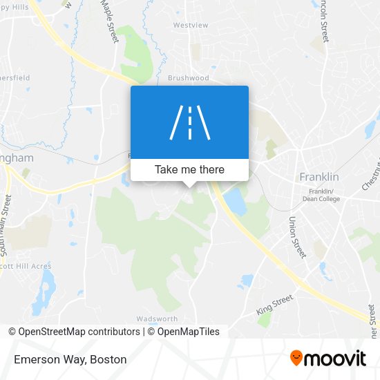 Mapa de Emerson Way