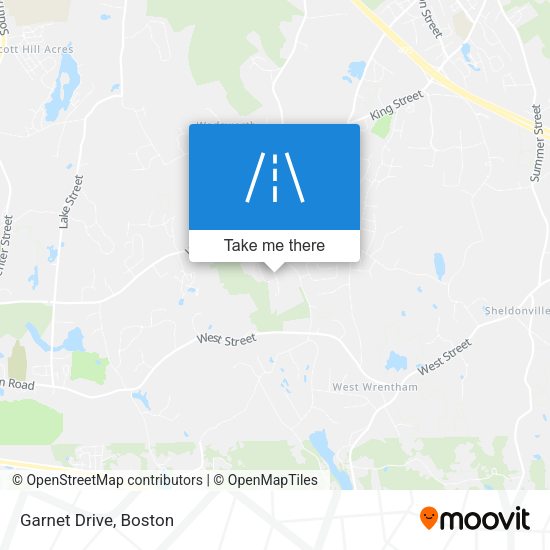 Mapa de Garnet Drive