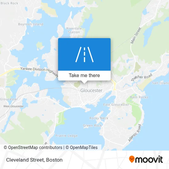 Cleveland Street map