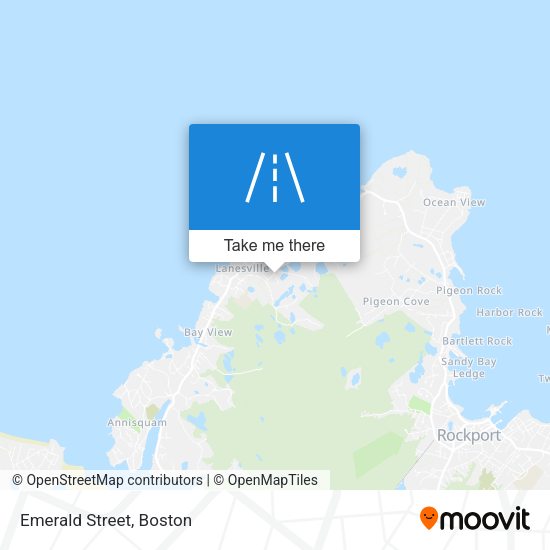 Mapa de Emerald Street