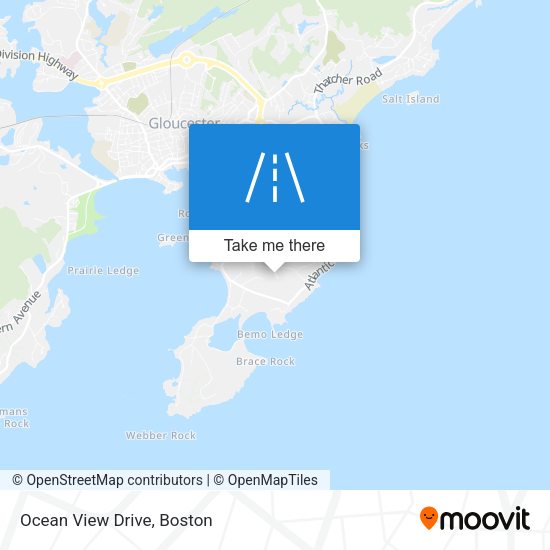 Mapa de Ocean View Drive