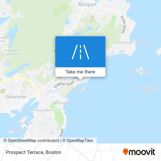 Prospect Terrace map