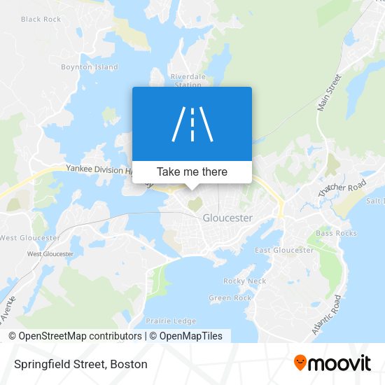 Mapa de Springfield Street