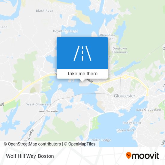 Mapa de Wolf Hill Way