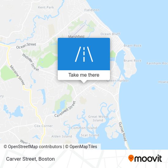 Mapa de Carver Street