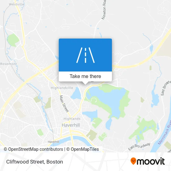 Cliftwood Street map