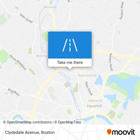 Mapa de Clydedale Avenue