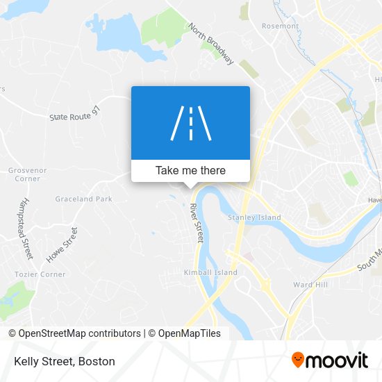 Mapa de Kelly Street