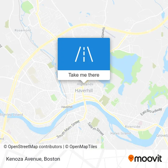 Kenoza Avenue map