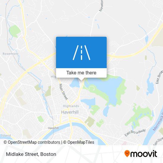 Mapa de Midlake Street