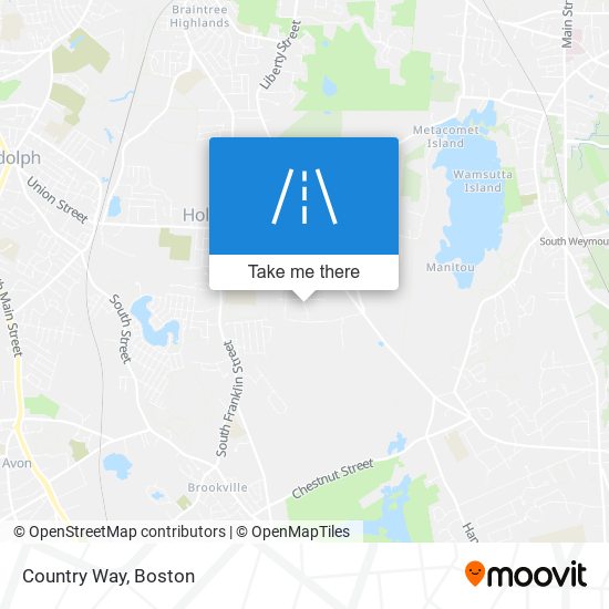 Mapa de Country Way