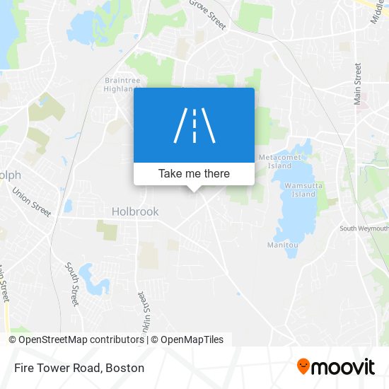 Mapa de Fire Tower Road