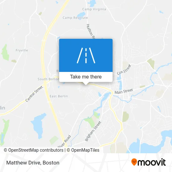 Matthew Drive map