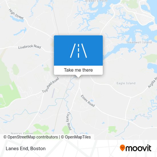 Mapa de Lanes End
