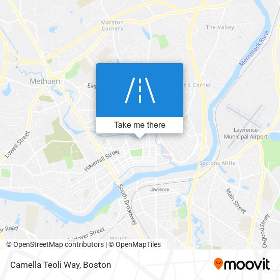 Camella Teoli Way map