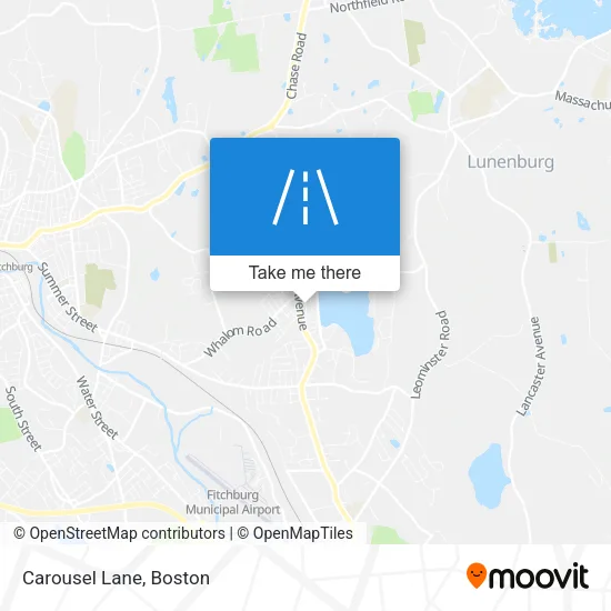 Carousel Lane map