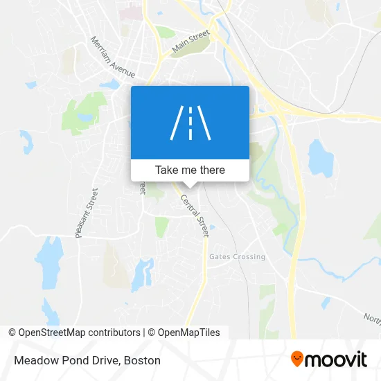 Meadow Pond Drive map