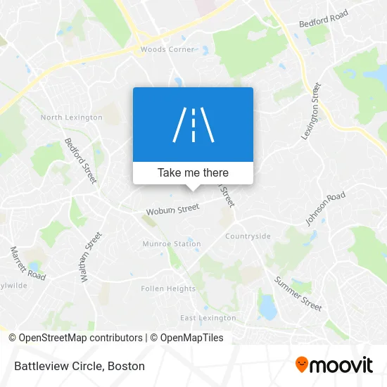 Battleview Circle map