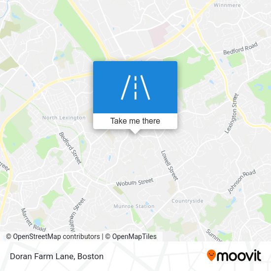 Mapa de Doran Farm Lane