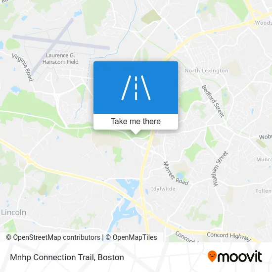 Mnhp Connection Trail map