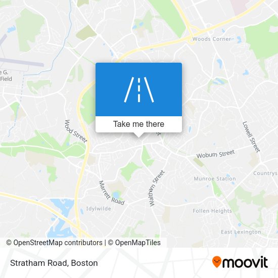 Mapa de Stratham Road