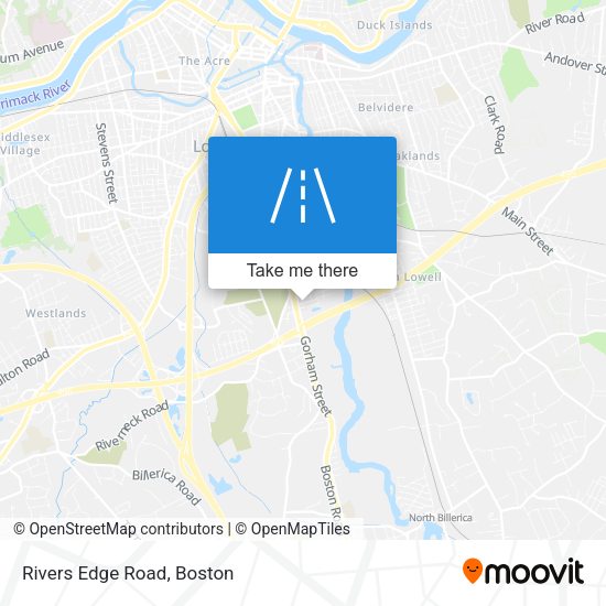 Mapa de Rivers Edge Road