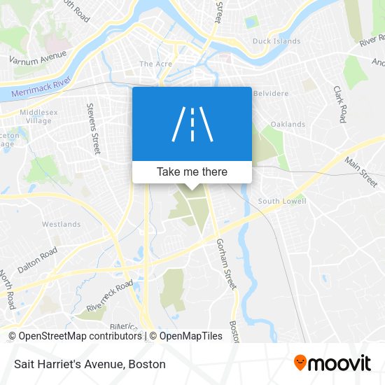 Sait Harriet's Avenue map