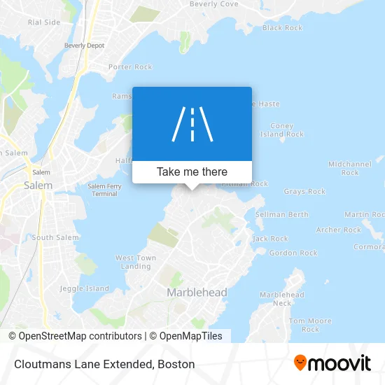 Cloutmans Lane Extended map