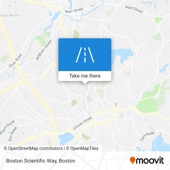 Boston Scientific Way map
