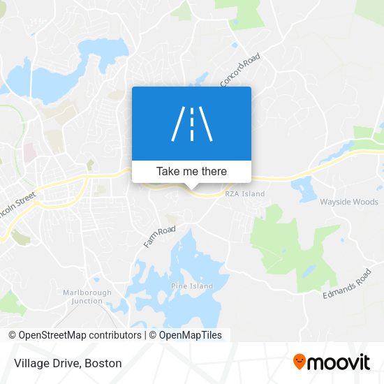 Mapa de Village Drive
