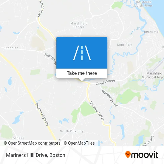 Mariners Hill Drive map