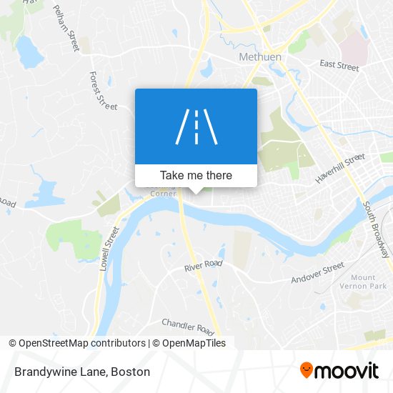 Brandywine Lane map