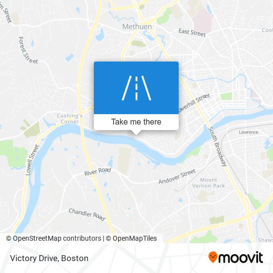 Victory Drive map