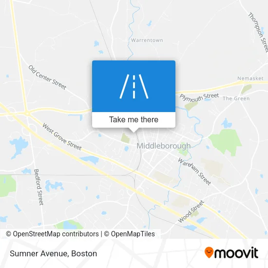 Sumner Avenue map
