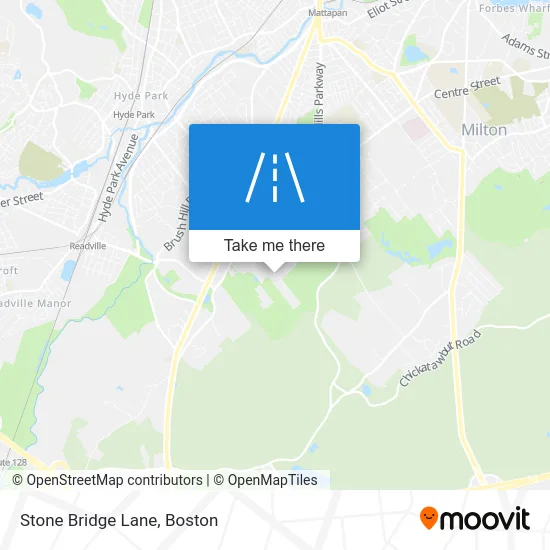 Stone Bridge Lane map