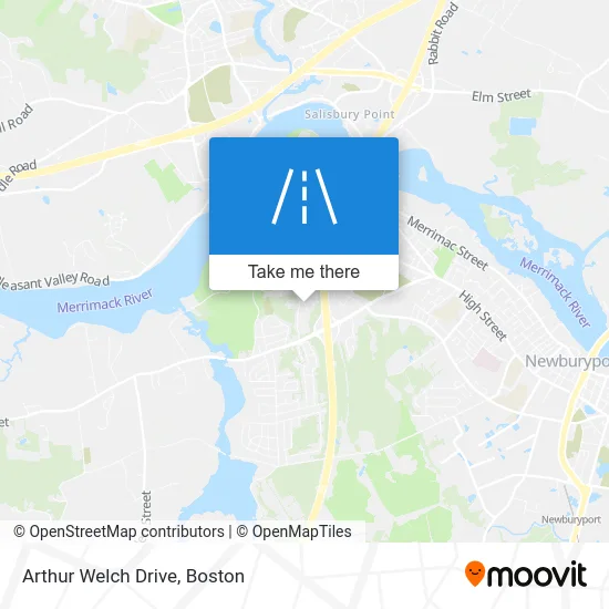 Arthur Welch Drive map