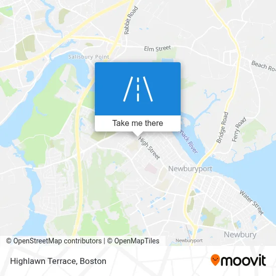 Highlawn Terrace map