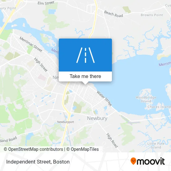Independent Street map