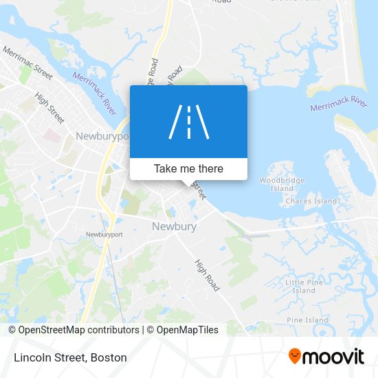 Mapa de Lincoln Street