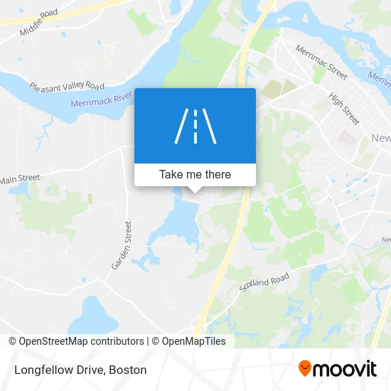 Longfellow Drive map