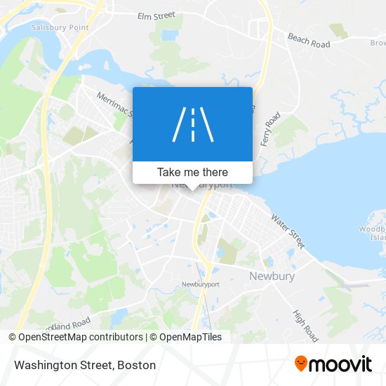 Mapa de Washington Street