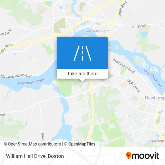 William Hall Drive map