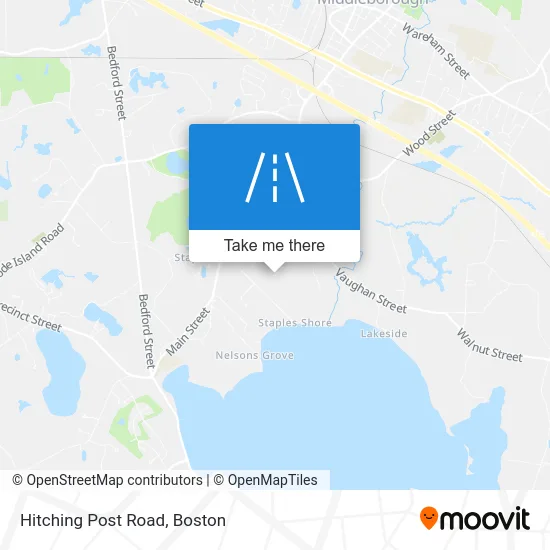 Hitching Post Road map