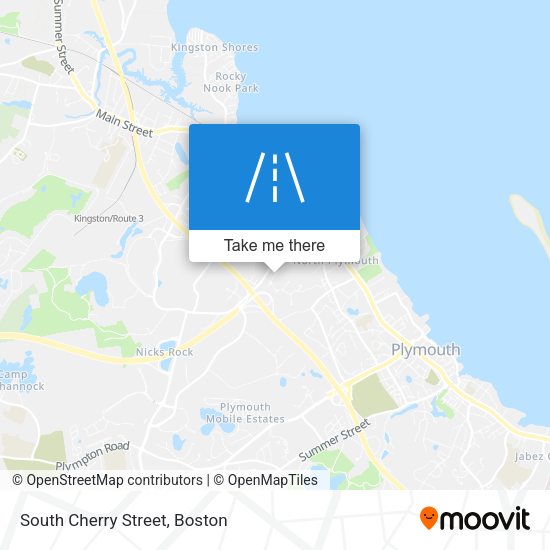 Mapa de South Cherry Street