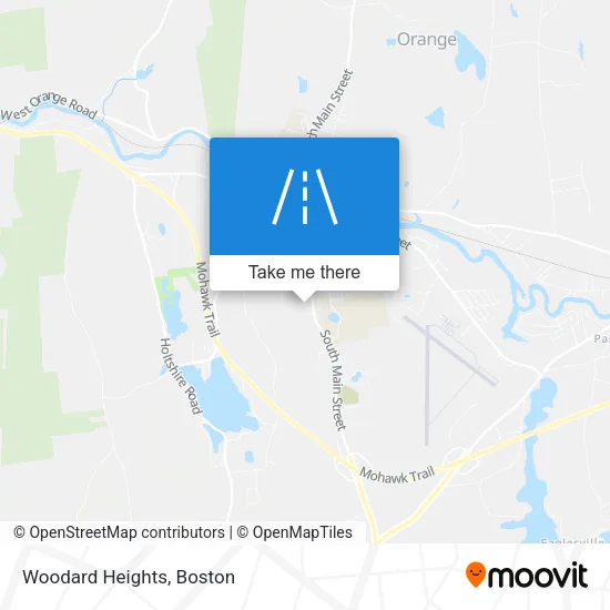 Woodard Heights map