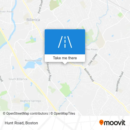 Hunt Road map