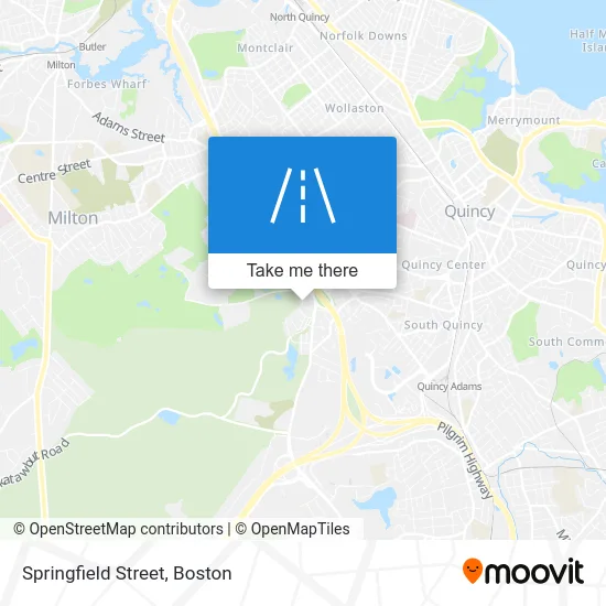 Springfield Street map