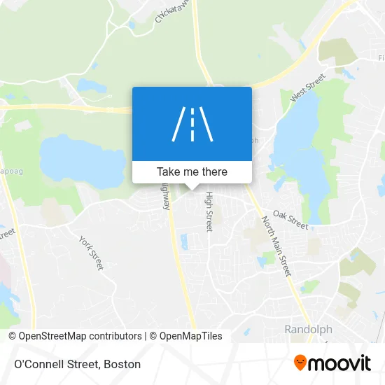O'Connell Street map