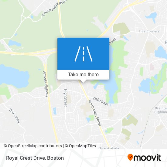 Mapa de Royal Crest Drive