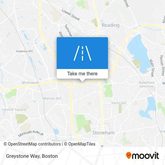 Greystone Way map